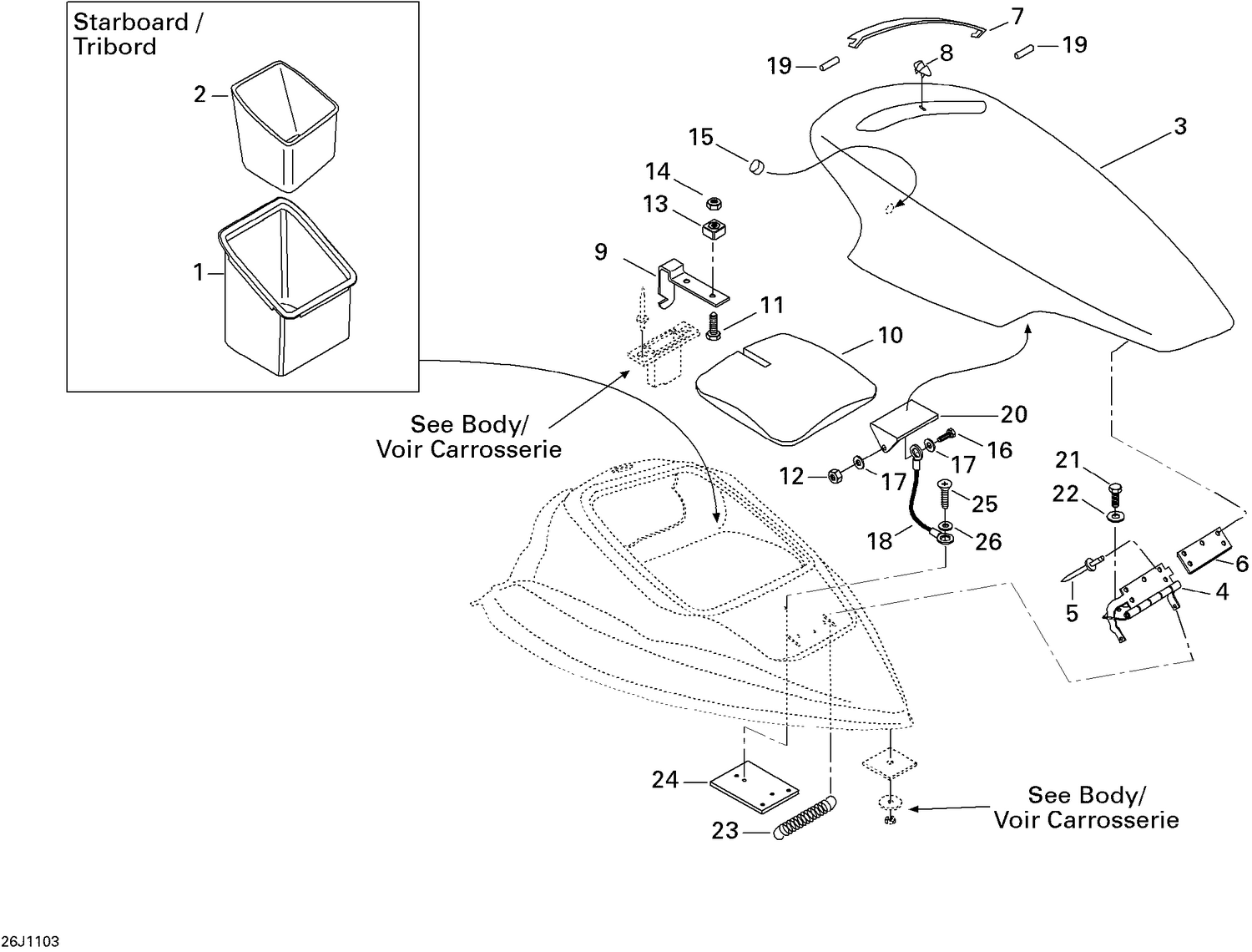 09- Storage Compartment, Front