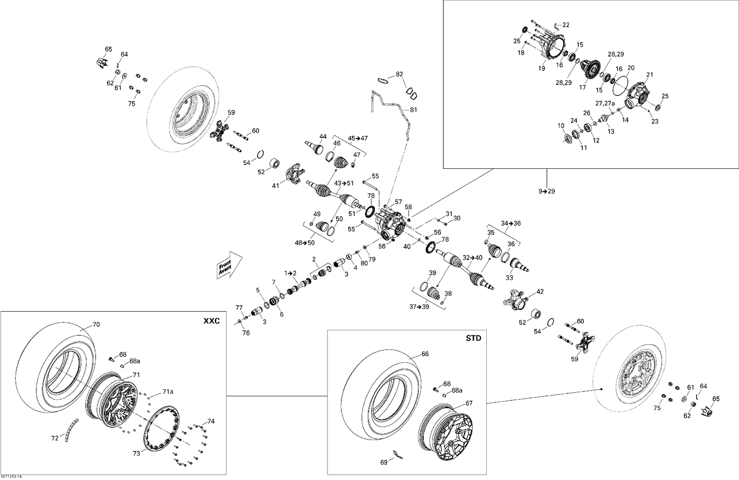 07- Drive System, Front
