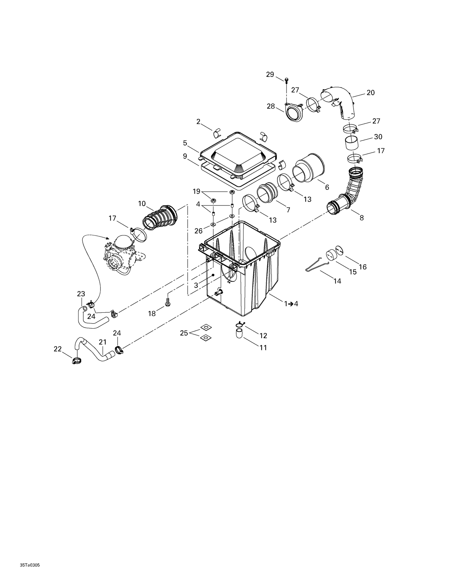 Assembly diagram