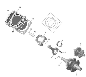 01- Rotax - Cylinder Schematic