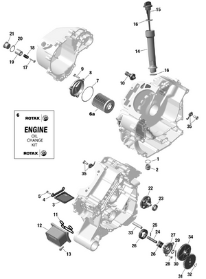 01- Rotax - Engine Lubrication Schematic