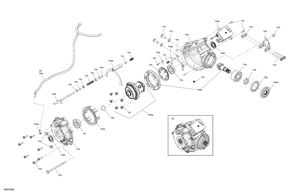 04- Drive - Front - Differential Parts Schematic