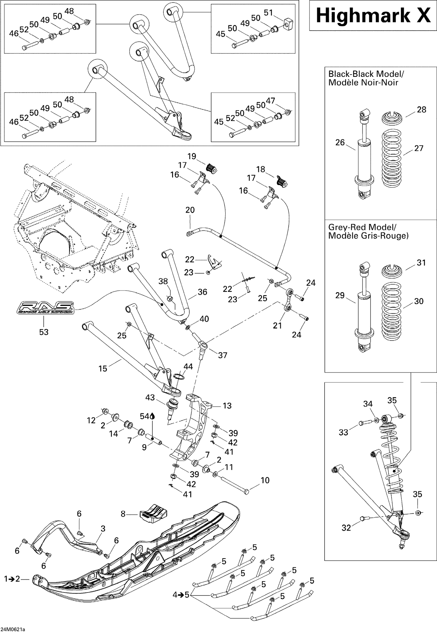 07- Front Suspension And Ski HMX