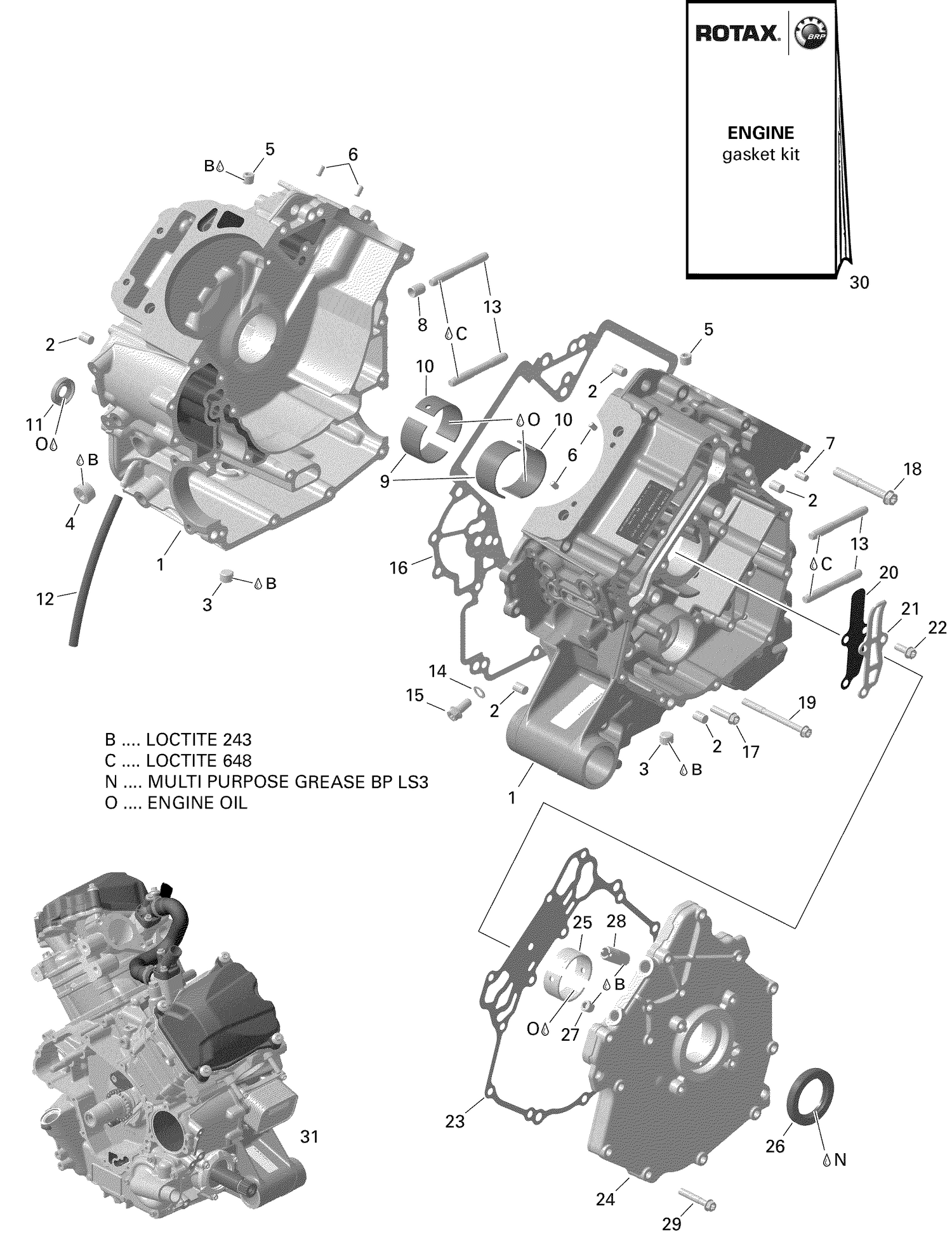 01- Crankcase