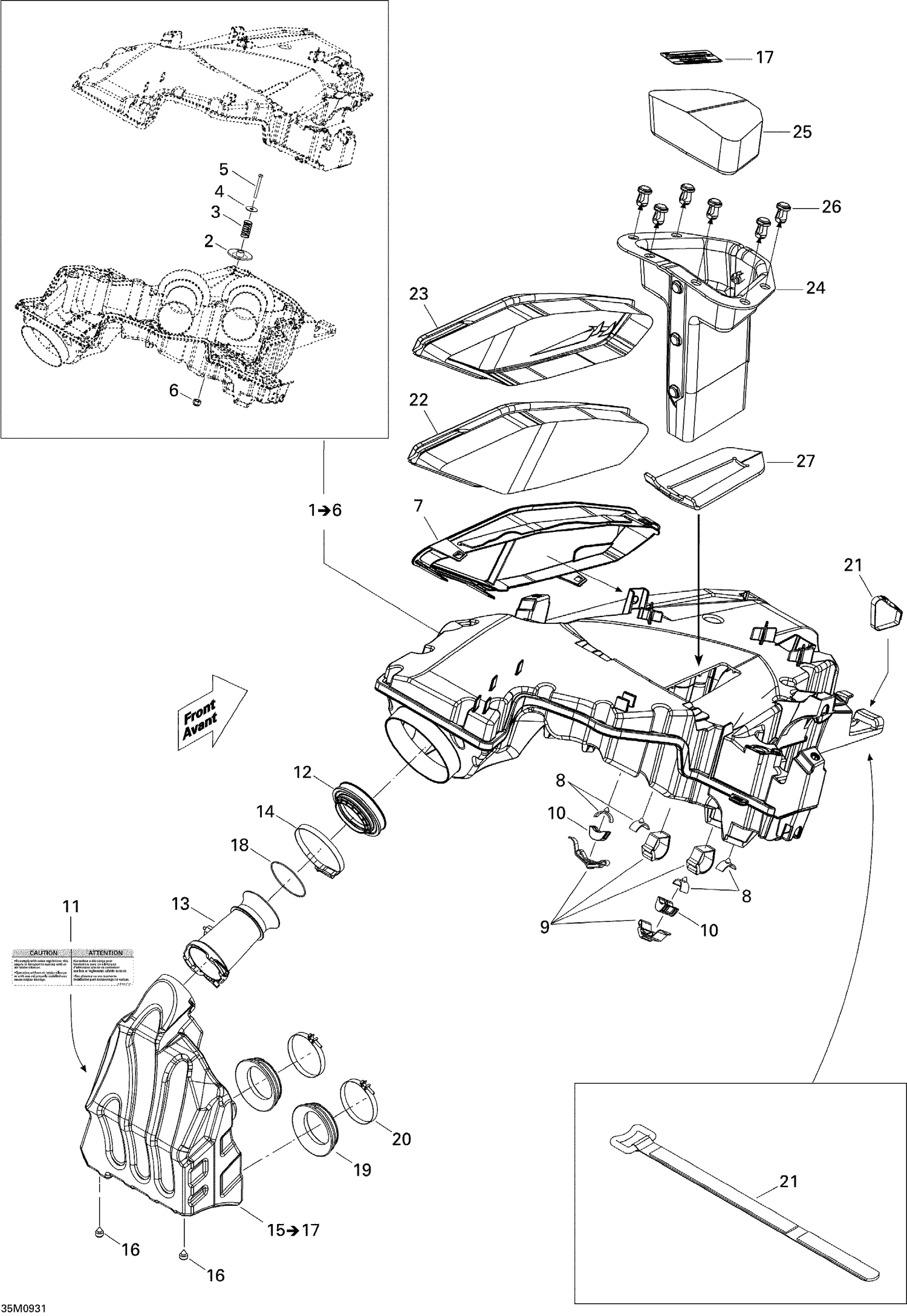 Assembly diagram