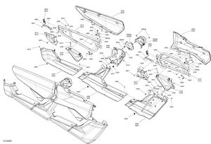 09- Body - Door Section - White Schematic