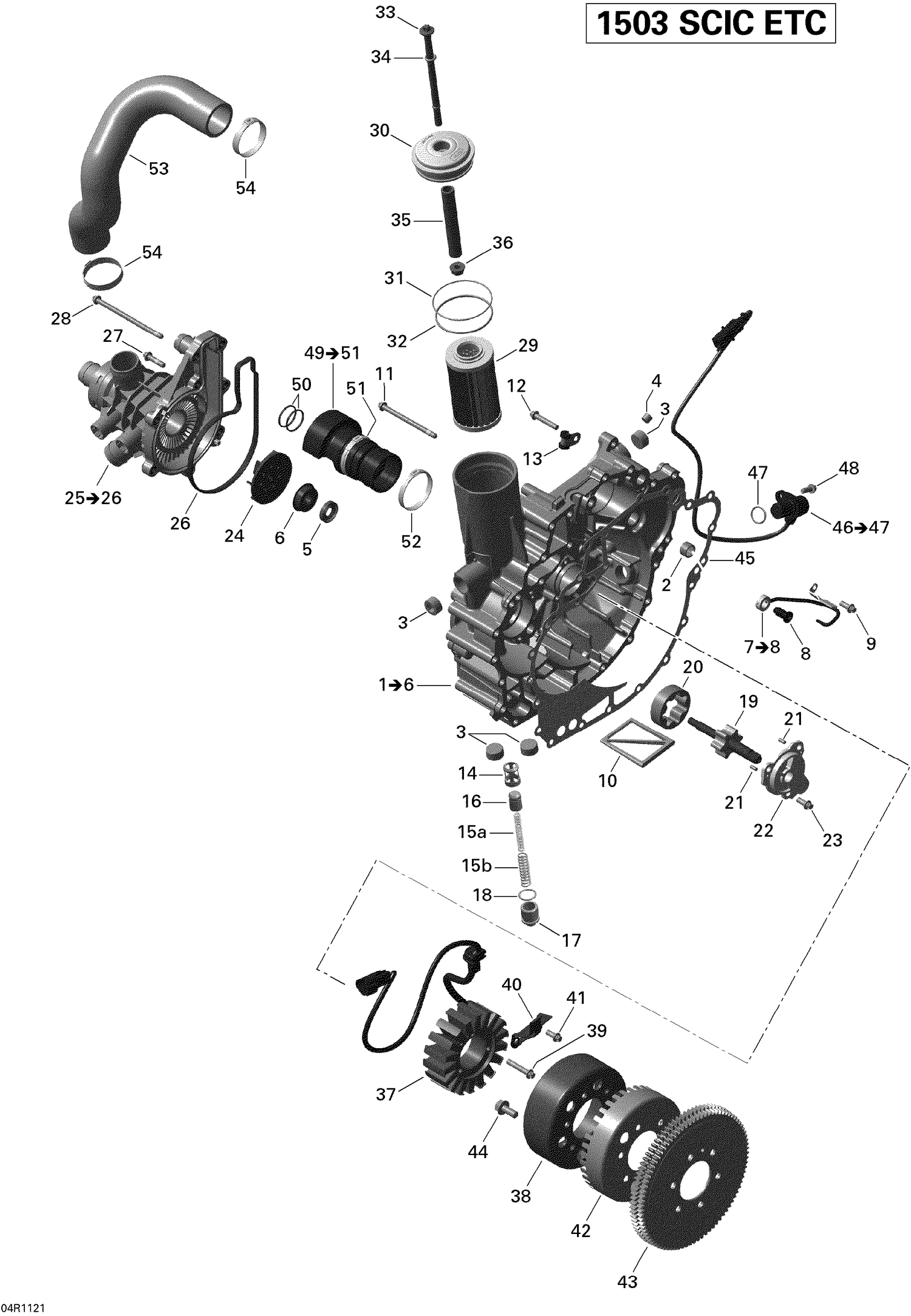 03- PTO Cover And Magneto