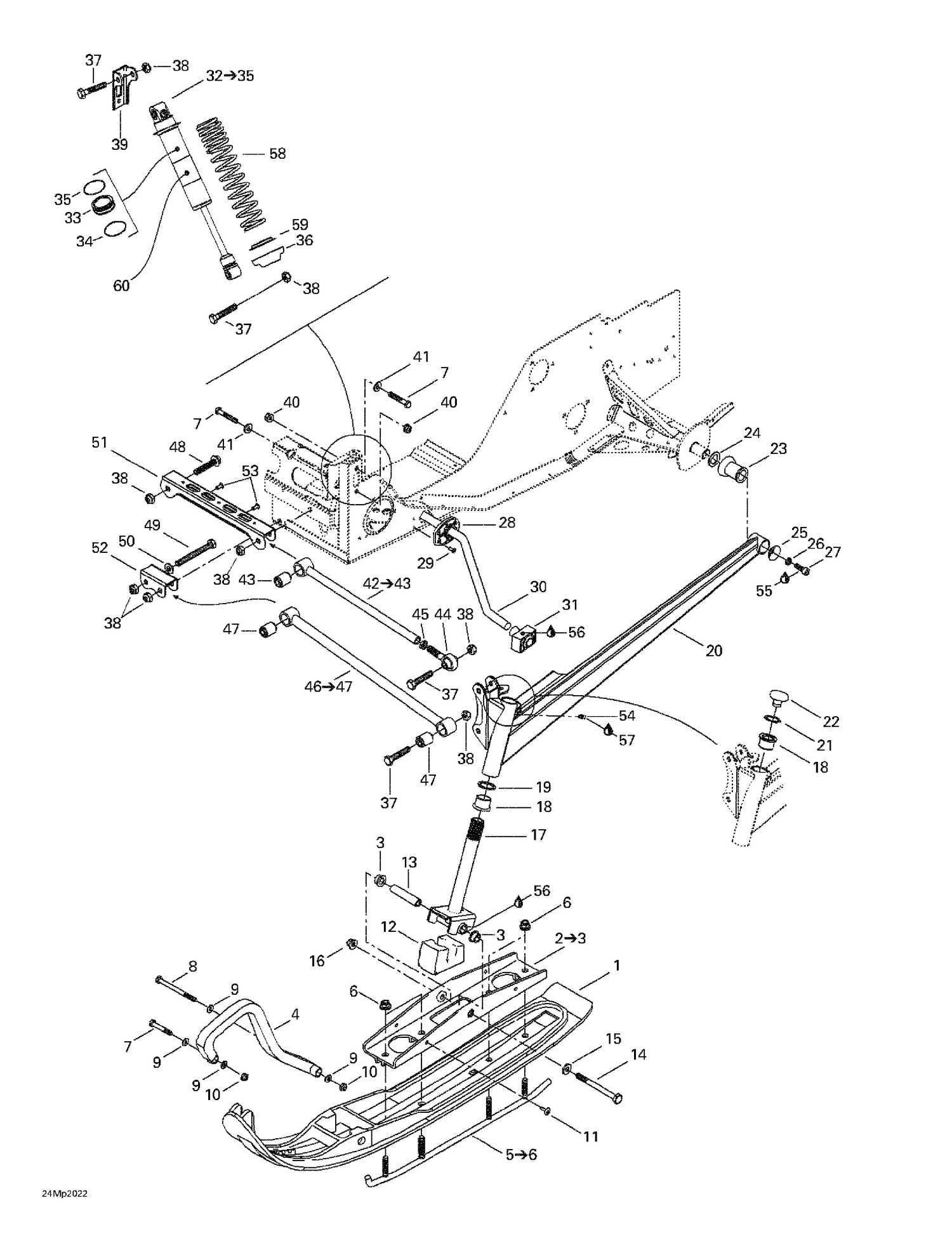 07- Front Suspension And Ski