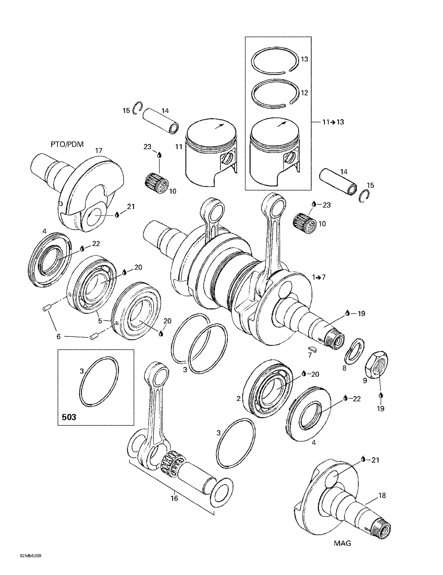 01- Crankshaft And Pistons
