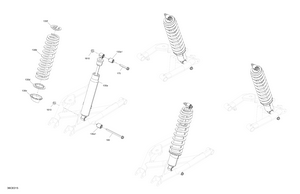 05- Suspension - Rear Shocks Schematic