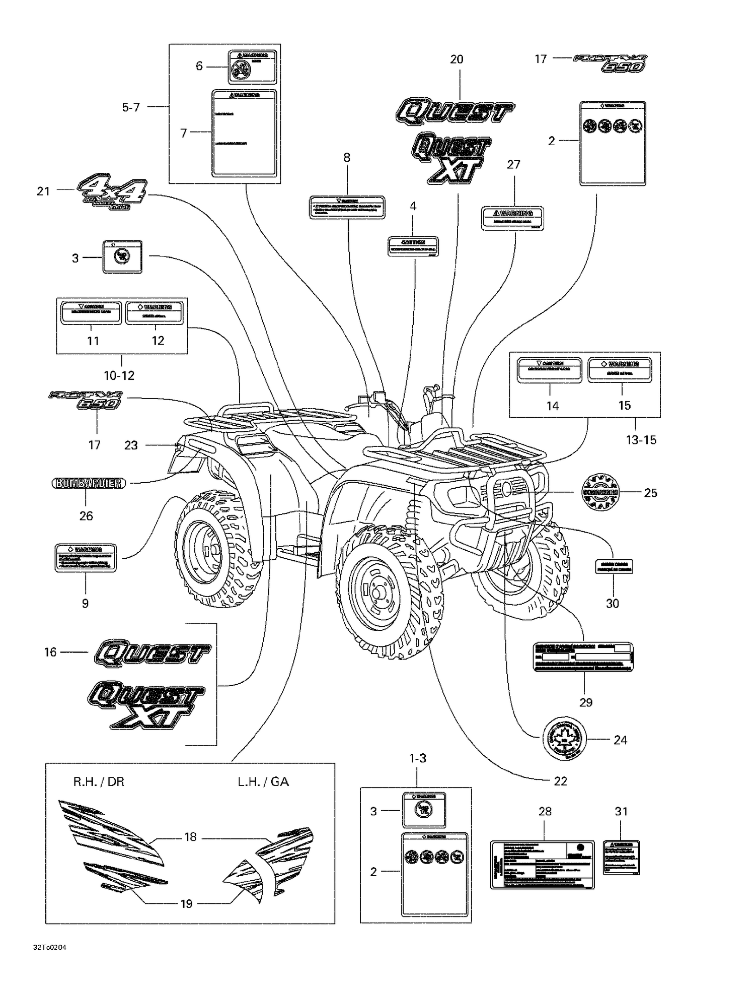 Assembly diagram