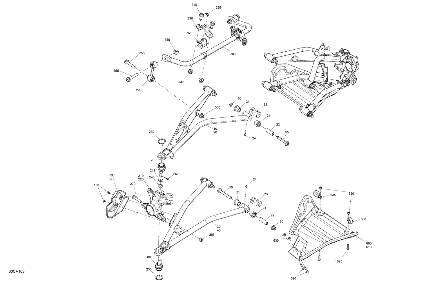05- Suspension - Front - Built Before January 17th 2021
