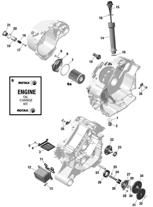 01- Rotax - Engine Lubrication Schematic