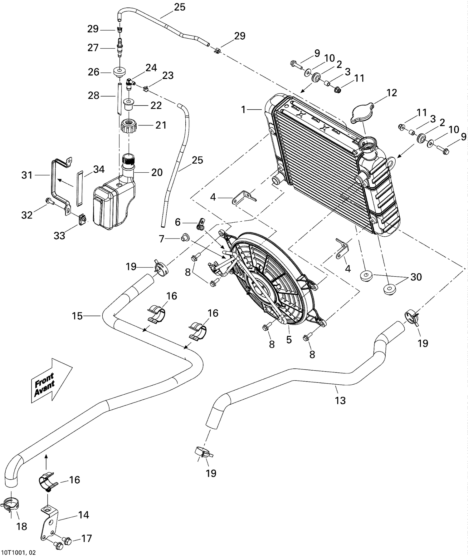 Assembly diagram