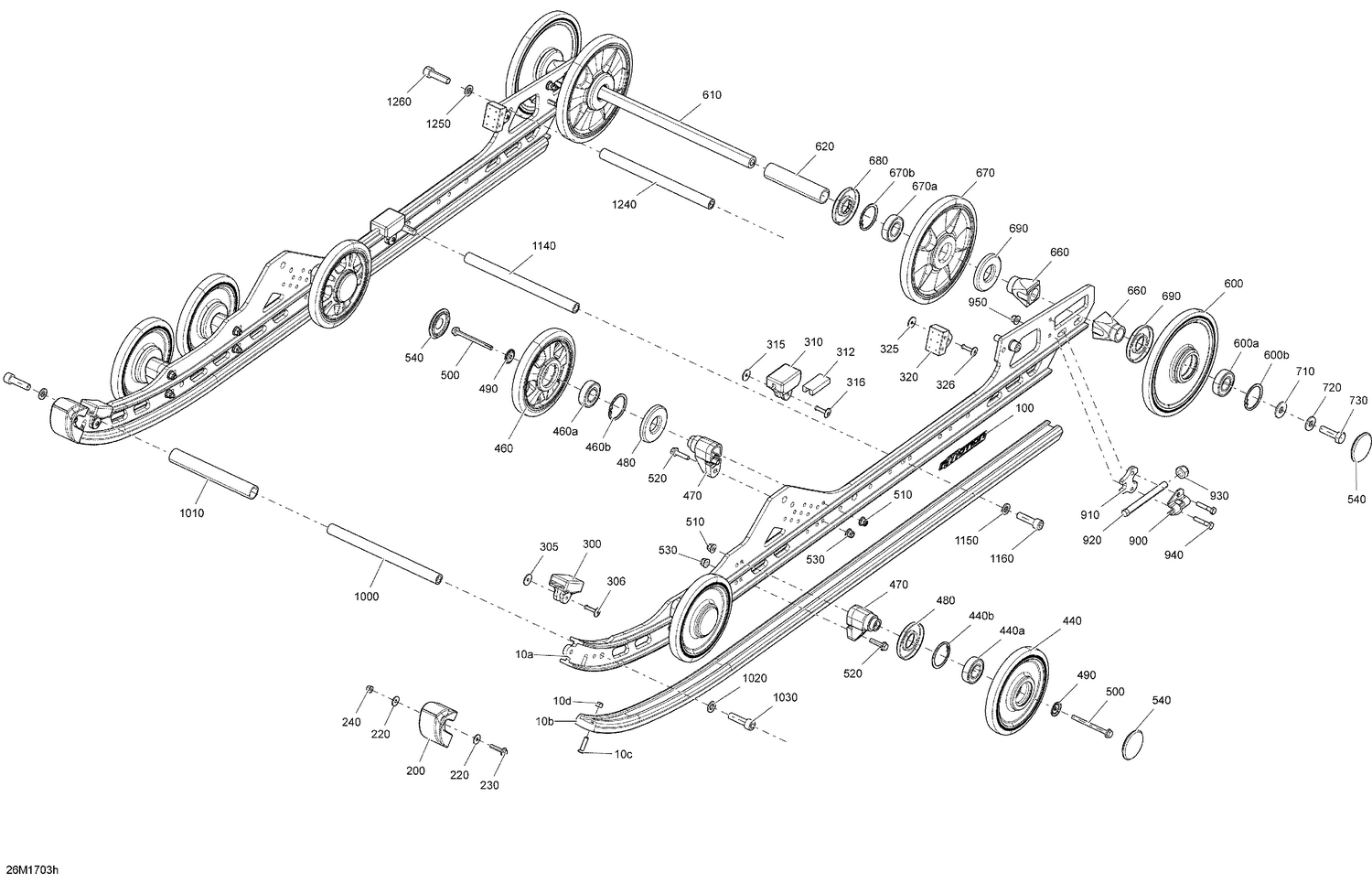 08- Rear Suspension - rMotion - Package XRS - Inferior