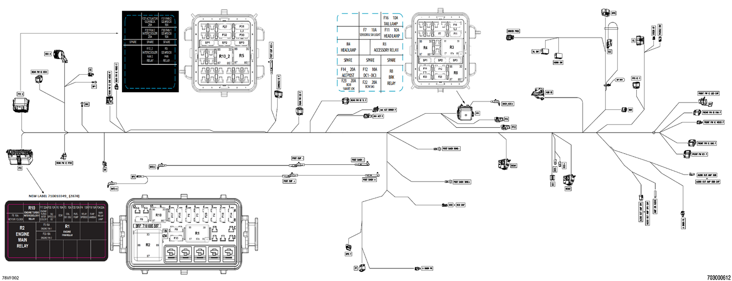 08- Electric - Main Harness - 710010711