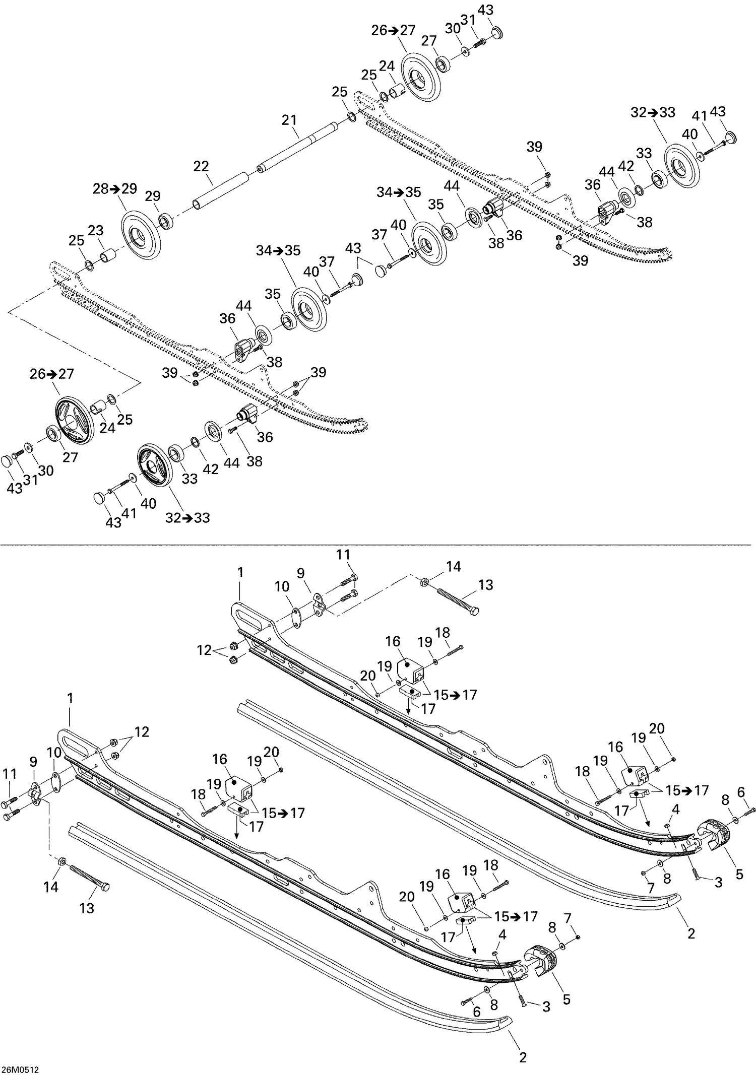 08- Rear Suspension 600HO