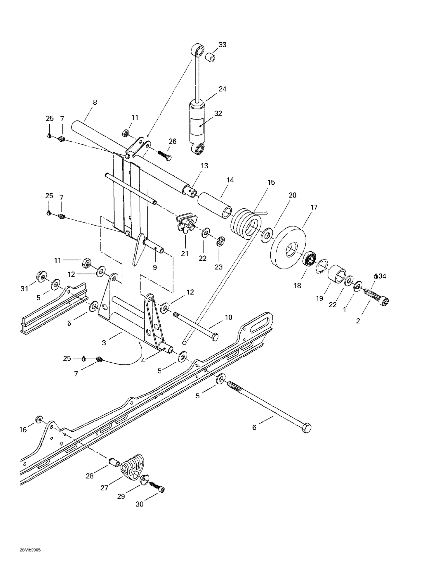 08- Rear Arm, Rear Suspension