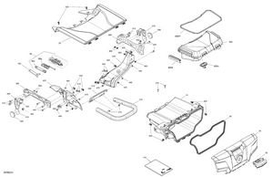 07- Body - Front Storage Tray Schematic