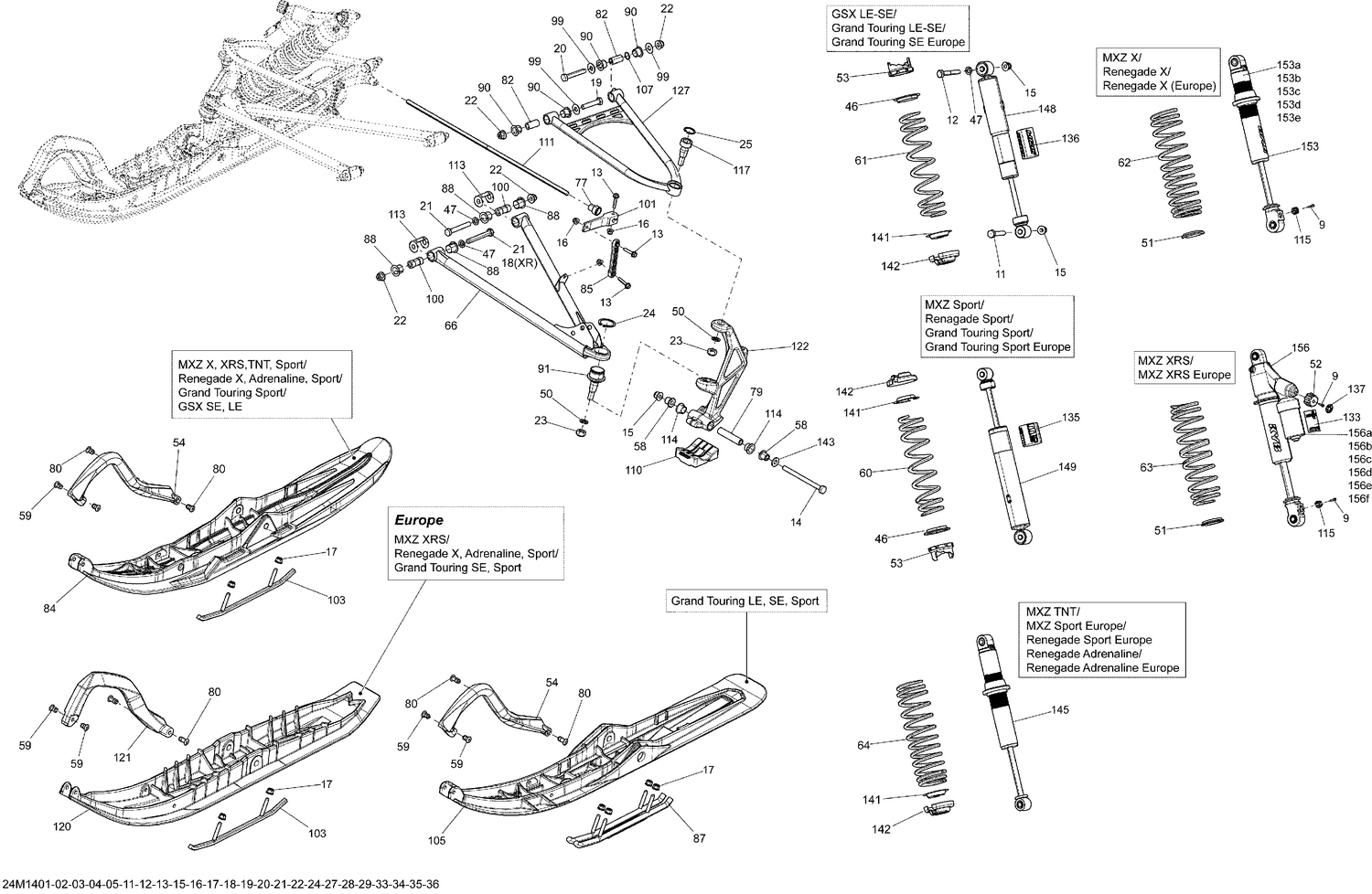 07- Front Suspension And Ski