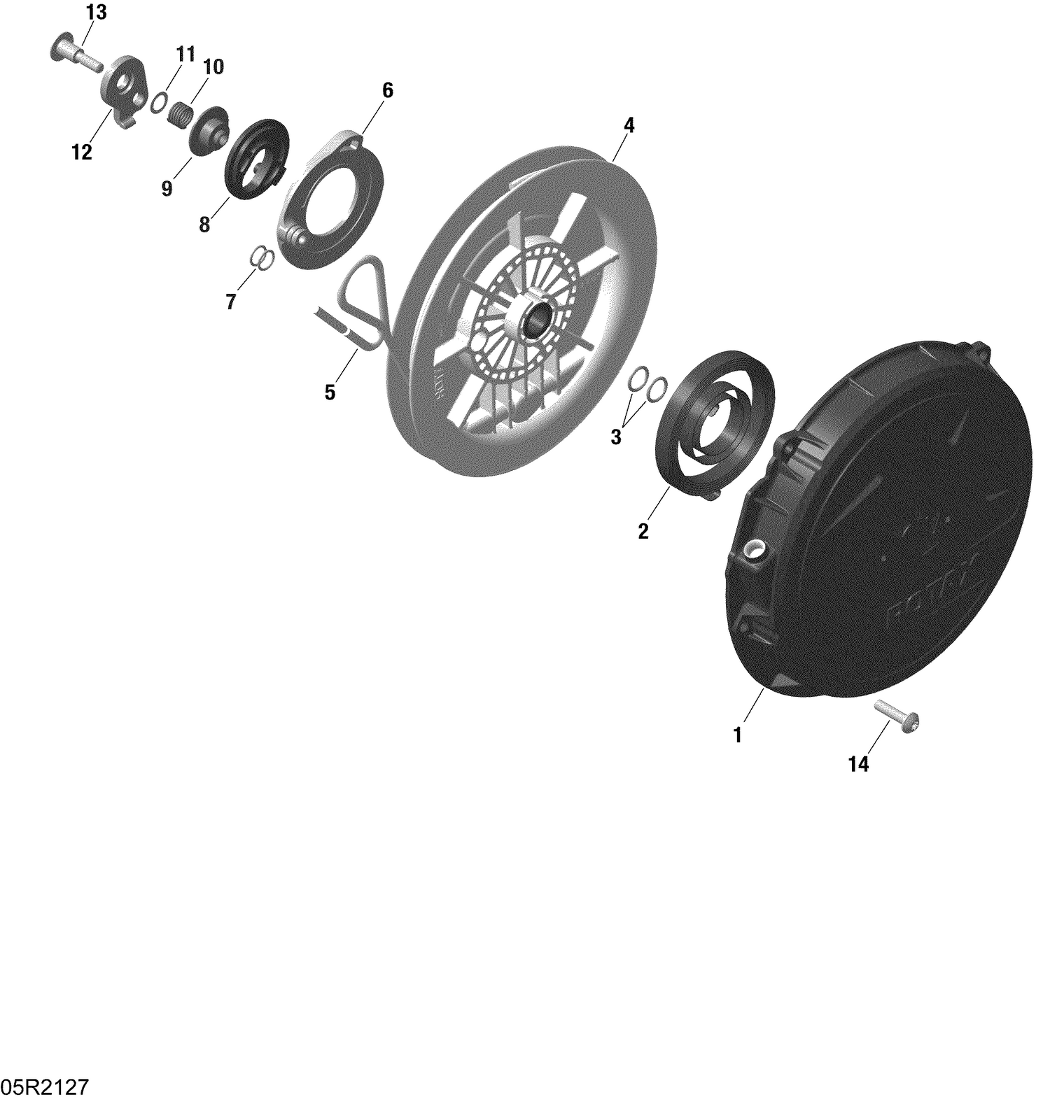 01- Rotax - Rewind Starter