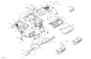 07- Cab Interior - Dashboard Schematic