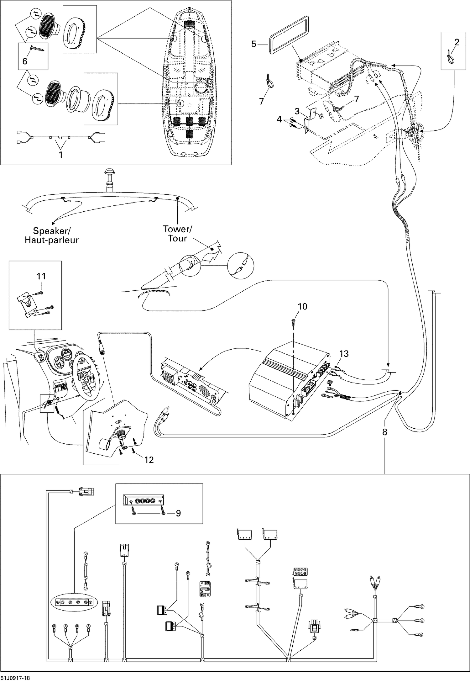 10- Amplifier And Tower Speakers