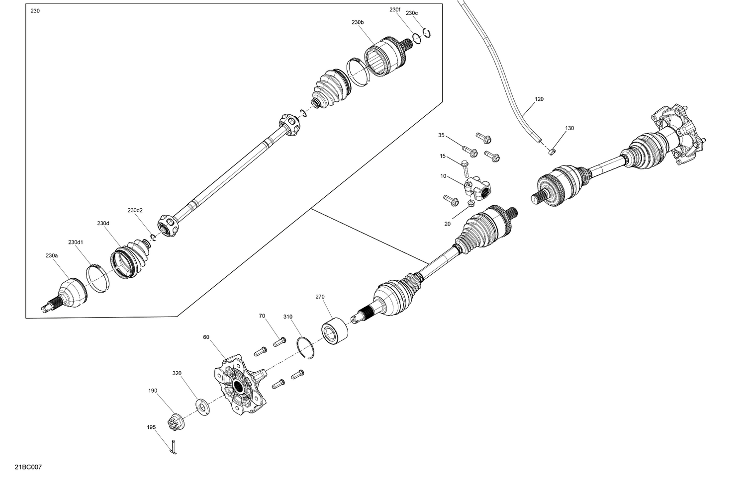04- Drive - Rear - Common Parts