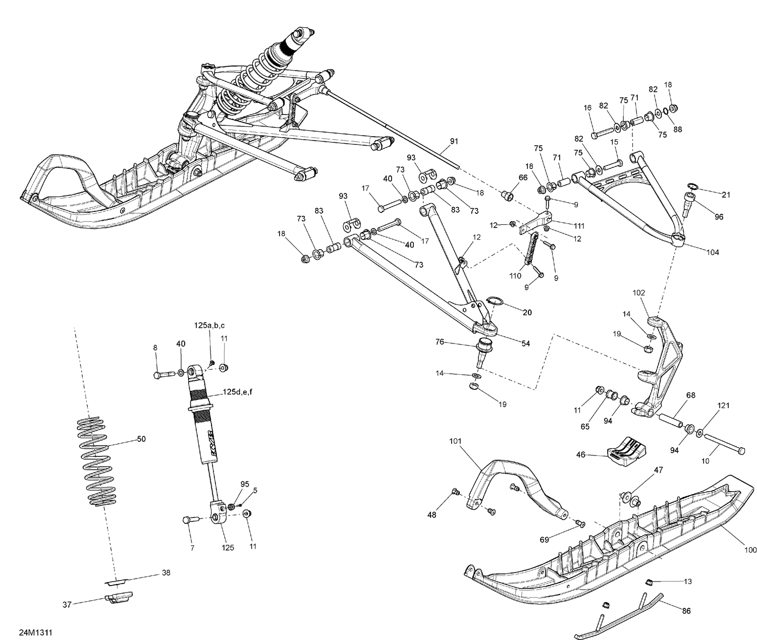 07- Front Suspension And Ski