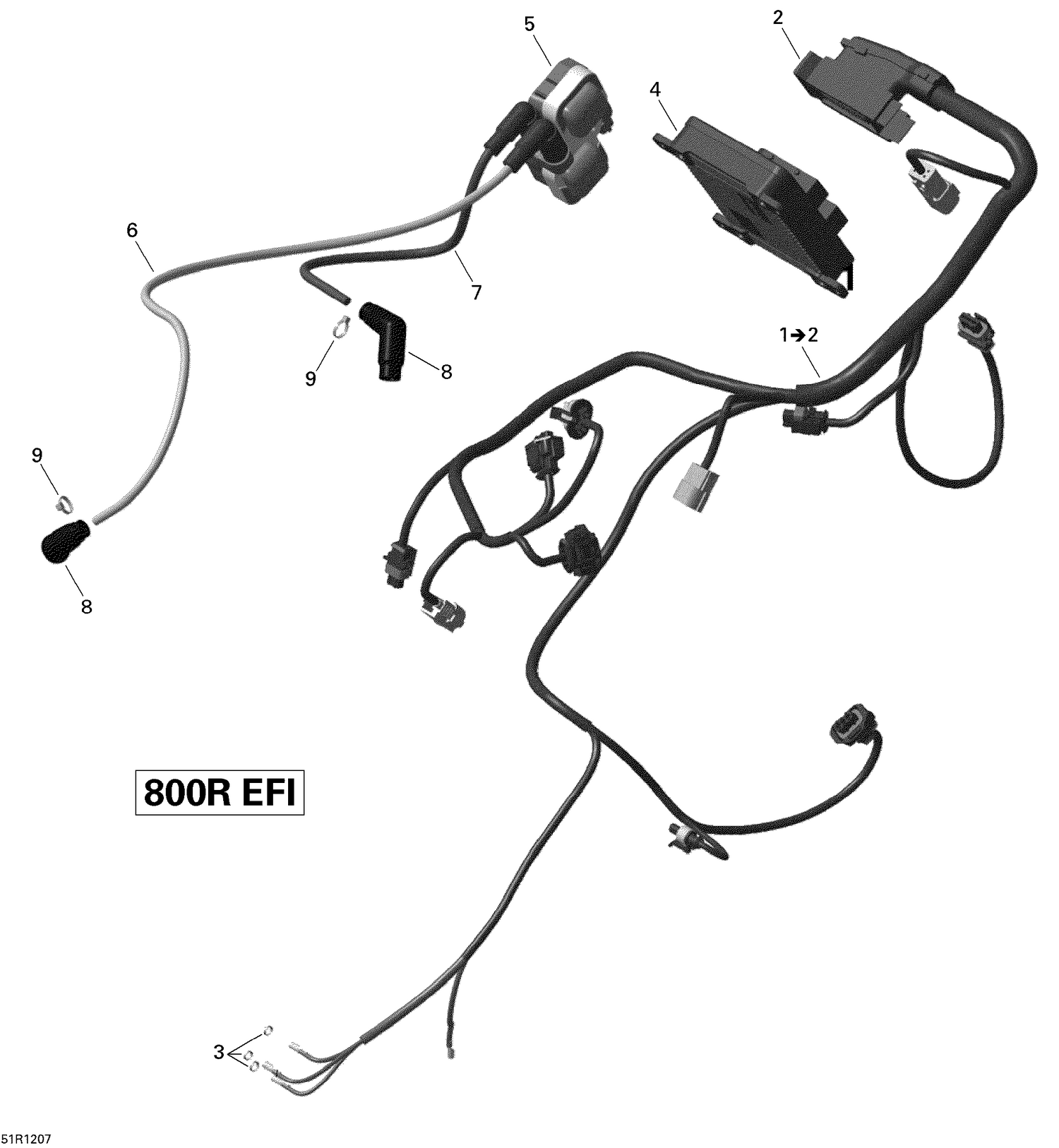 10- Engine Harness And Electronic Module