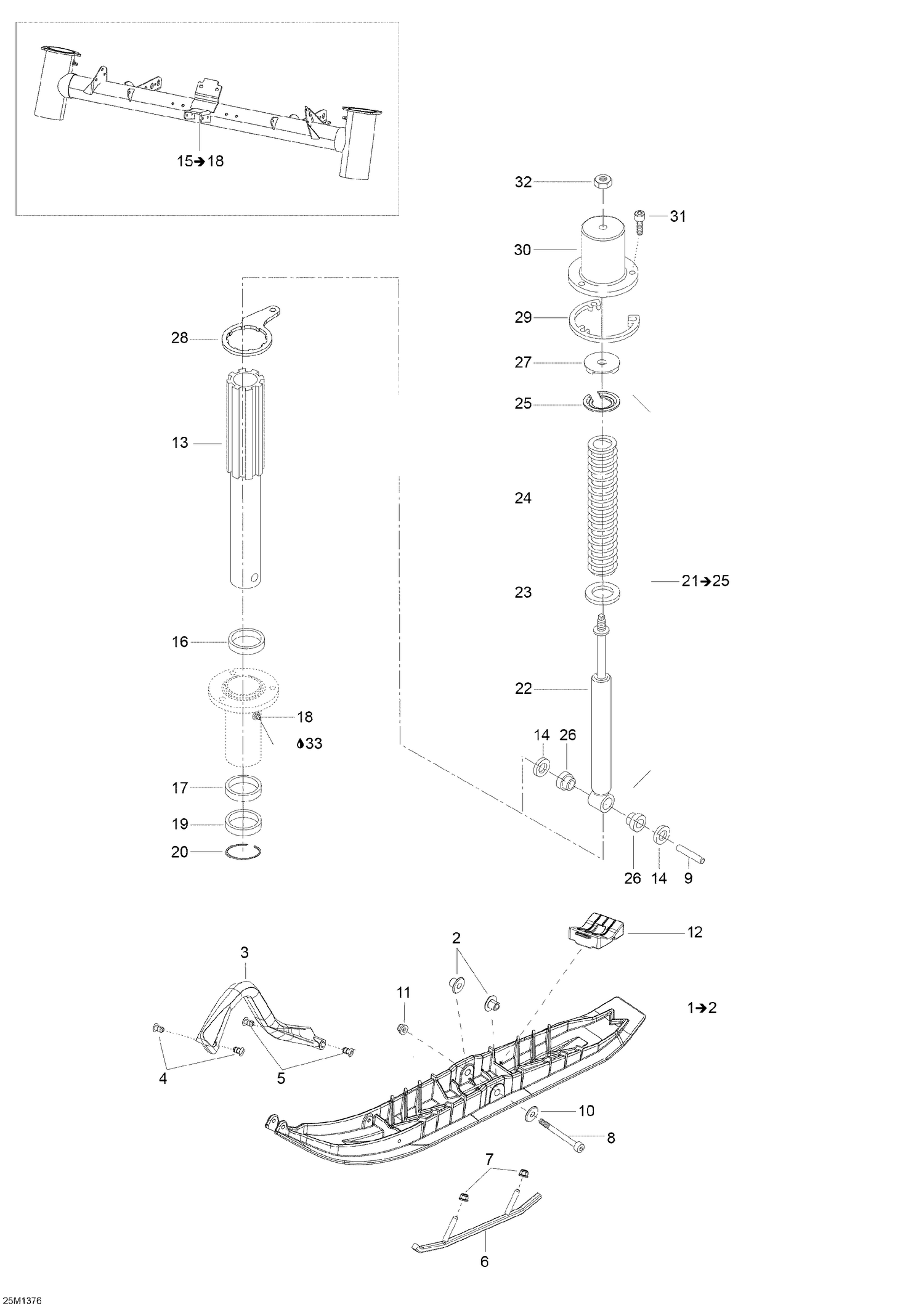 07- Front Suspension And Ski