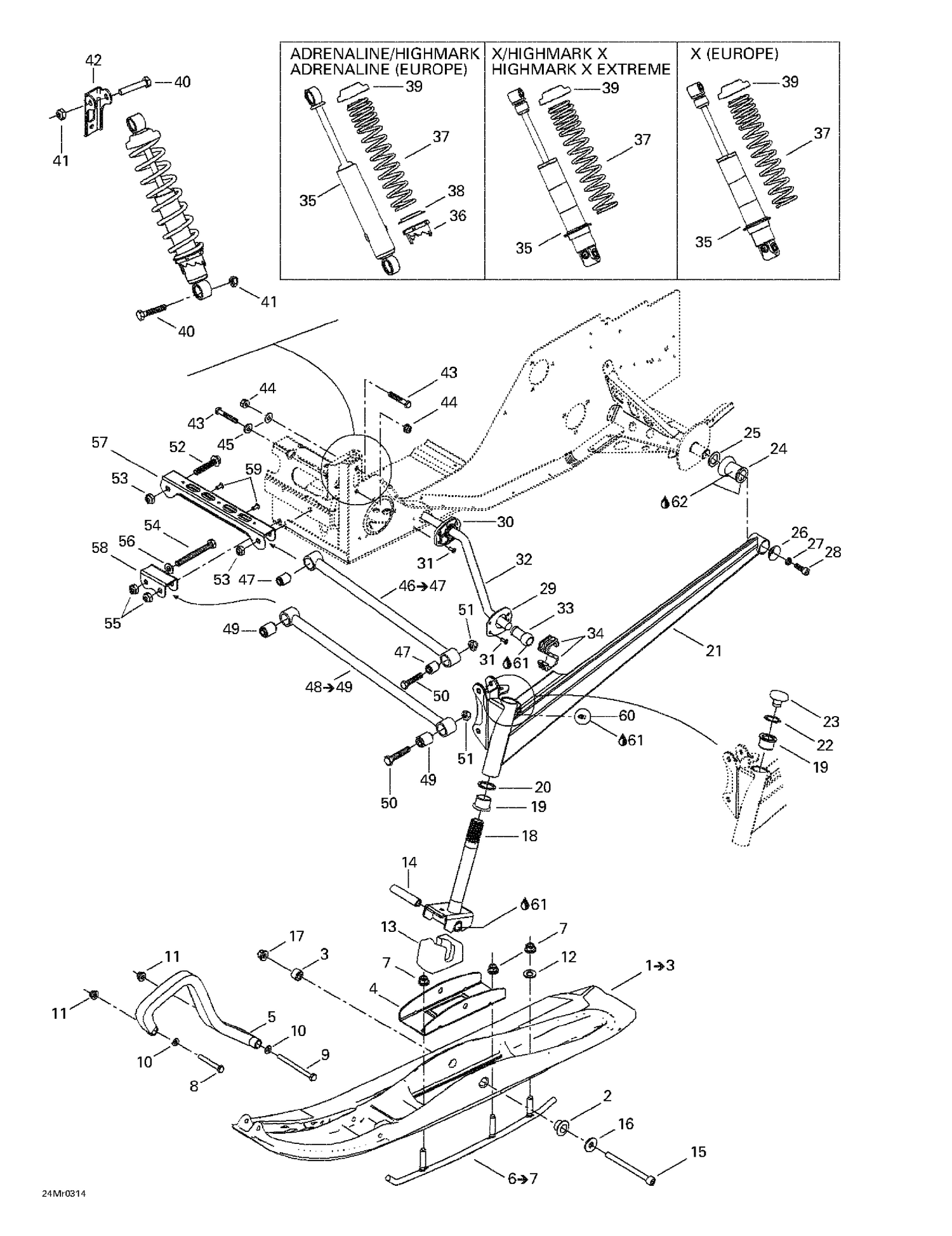 07- Front Suspension And Ski