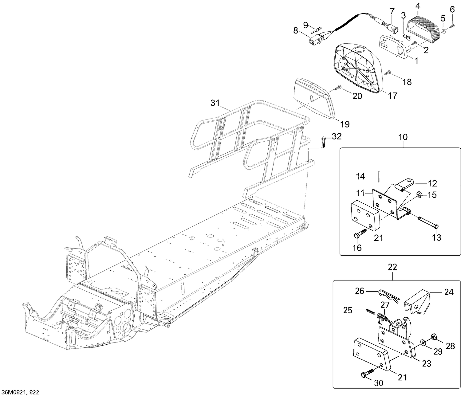 09- Luggage Rack WT