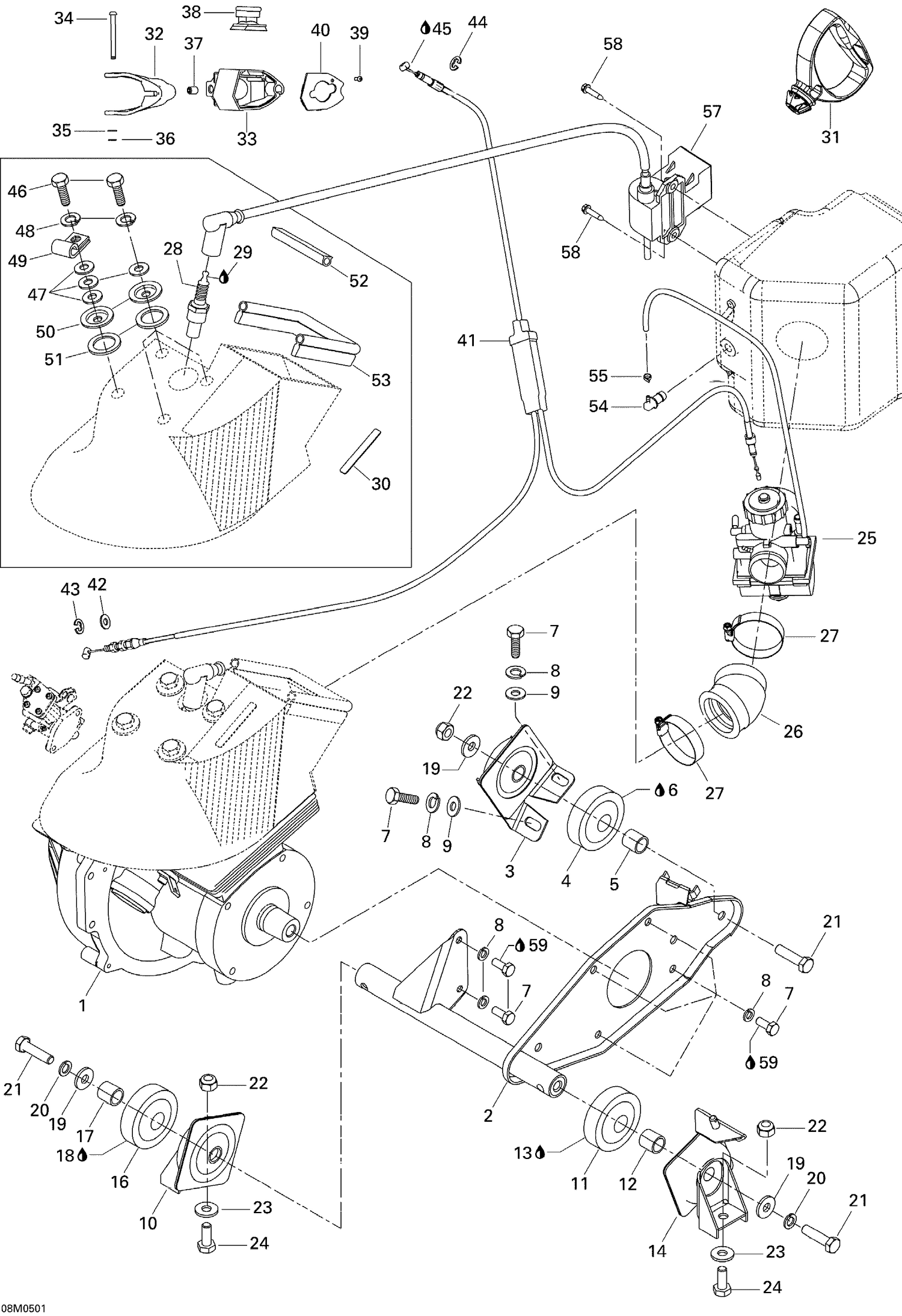 01- Engine And Engine Support