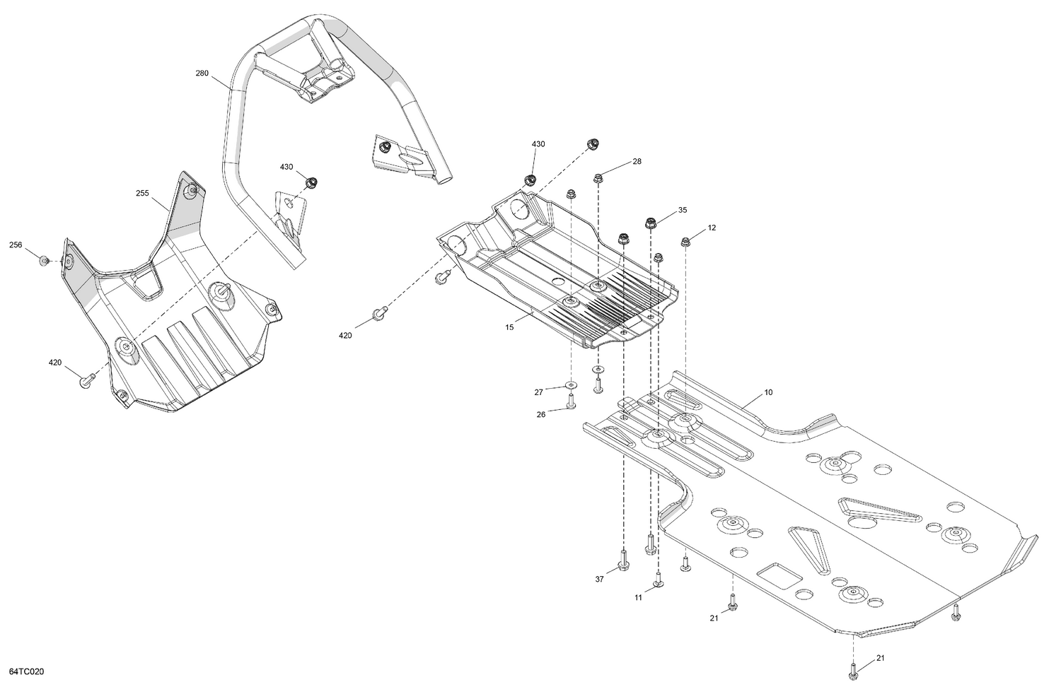 07- Body - Skid Plate and Bumper