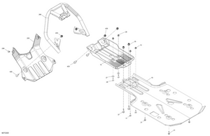 07- Body - Skid Plate And Bumper Schematic
