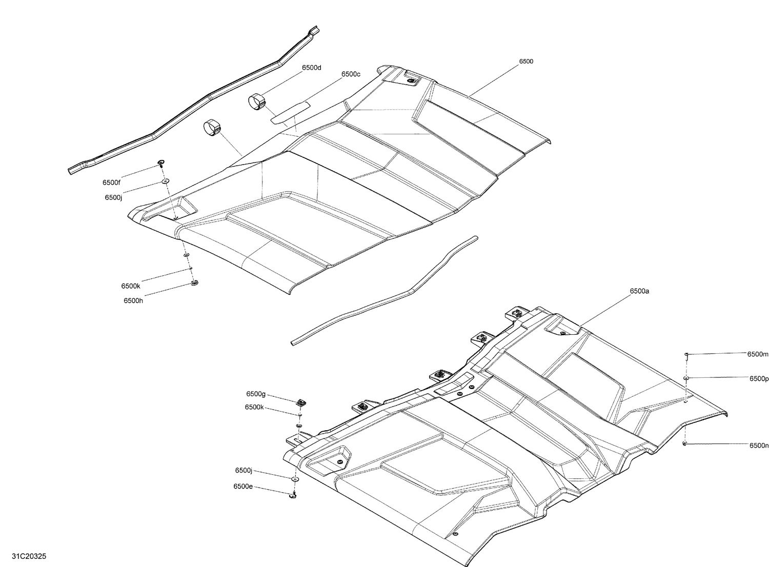 09- Body - Roof Section - XRS