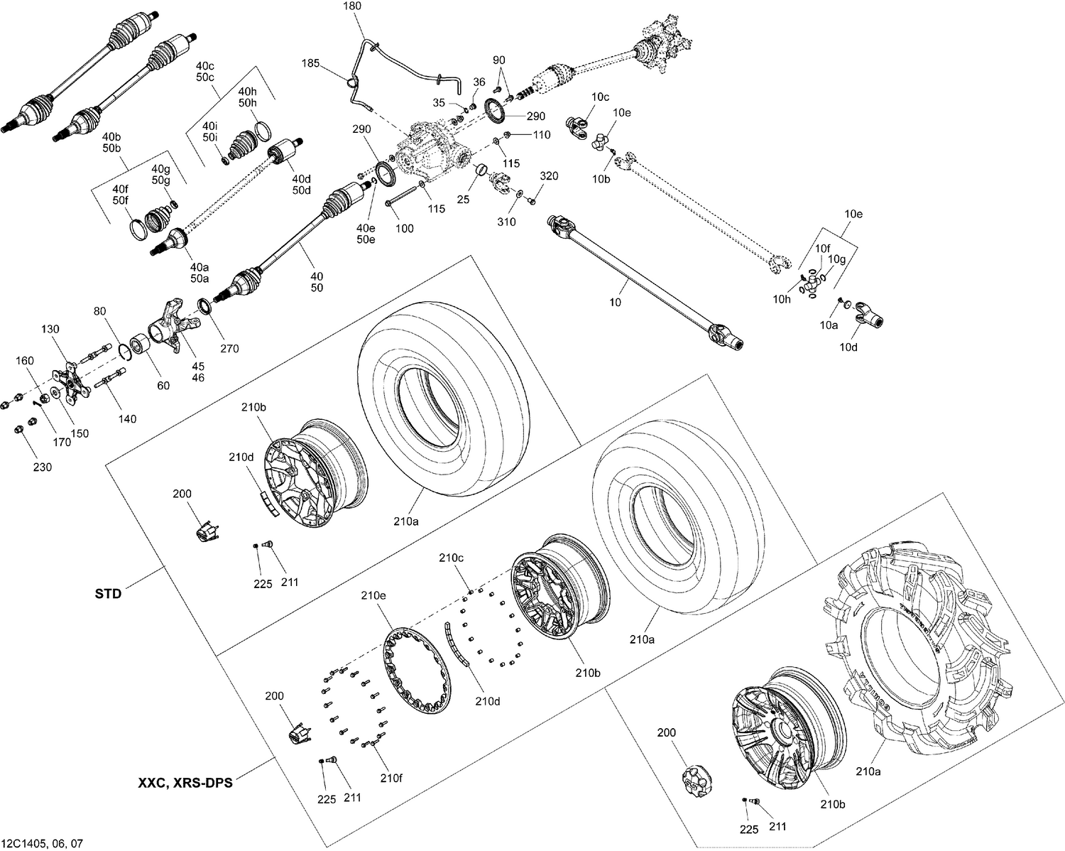 07- Drive System, Front