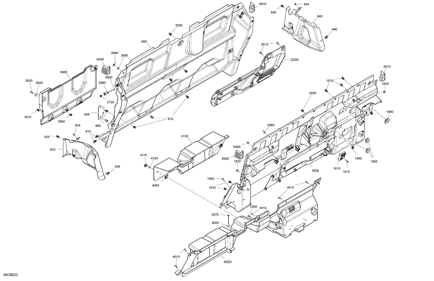 07- Cab Interior - Back Wall