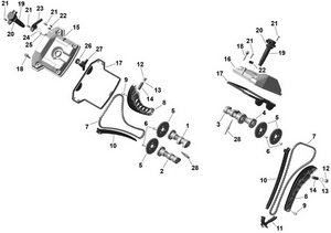 01- Rotax - Valve Train Schematic