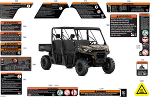 07- Body - Warning Decals Schematic