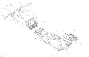 07- Body - Skid Plate And Bumper Schematic