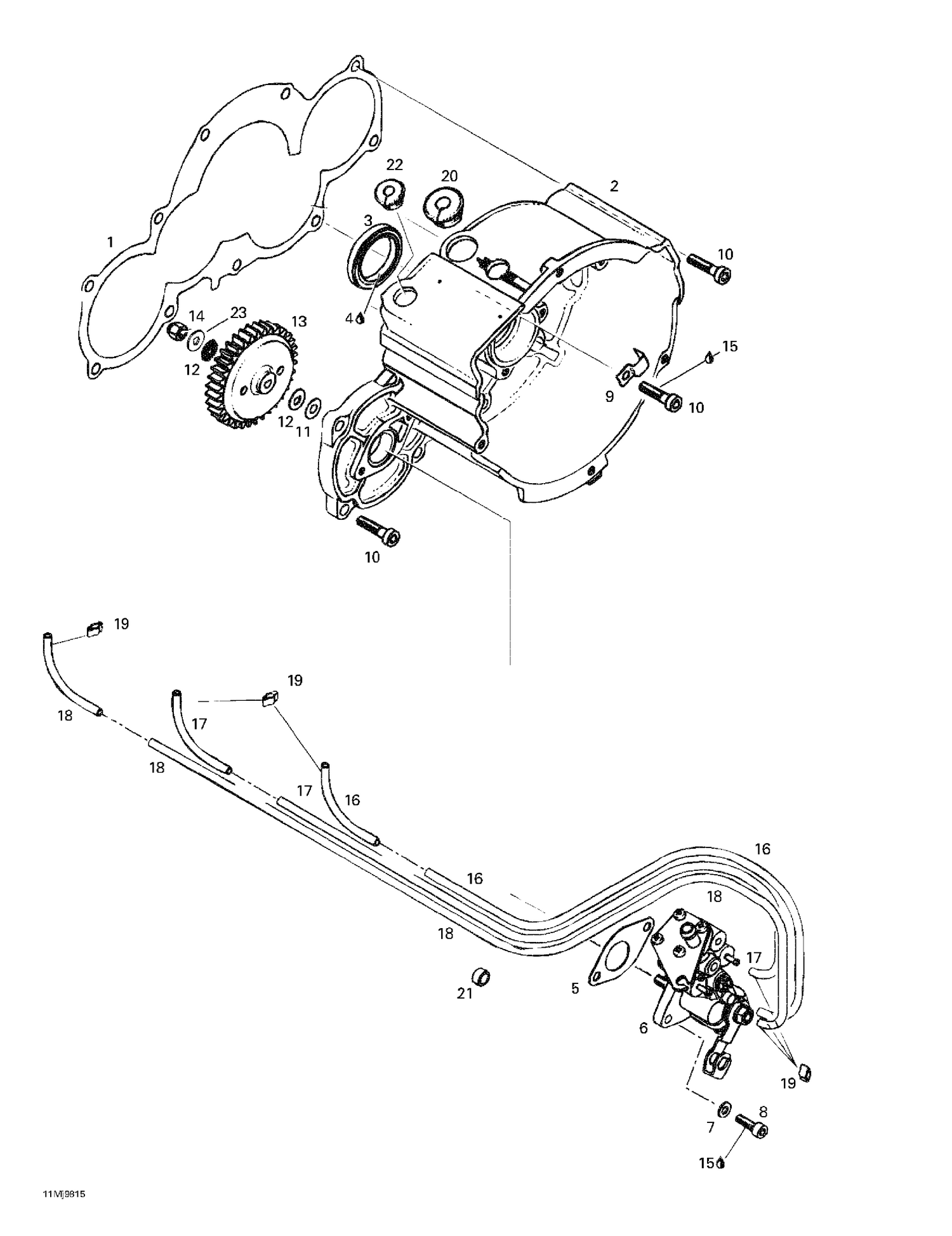 03- Ignition Housing Oil Pump