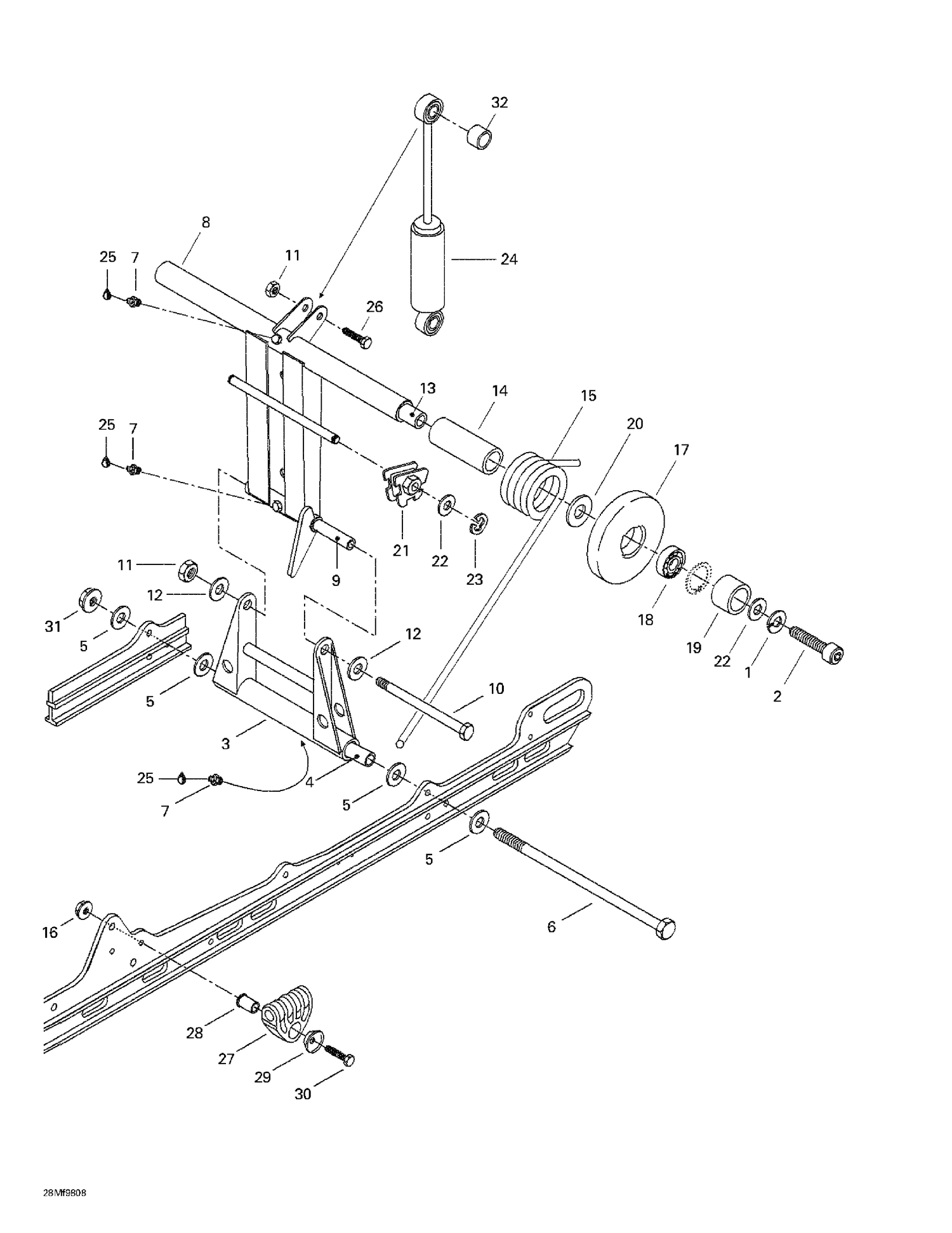 08- Rear Arm, Rear Suspension