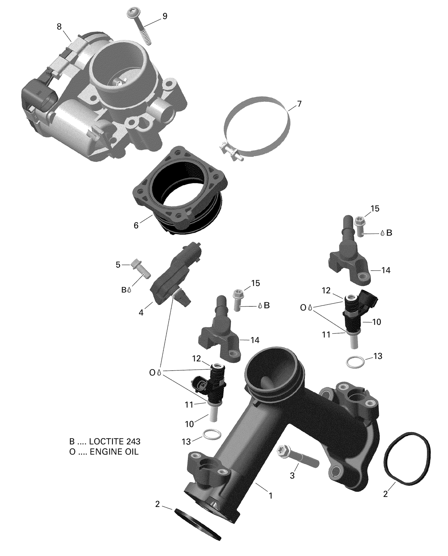 02- Air Intake Manifold And Throttle Body