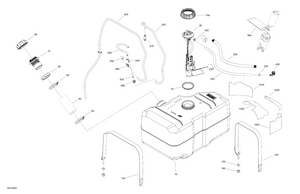 02- Engine - Fuel - No Evap System Schematic