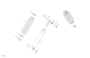 05- Suspension - Front Shocks Schematic