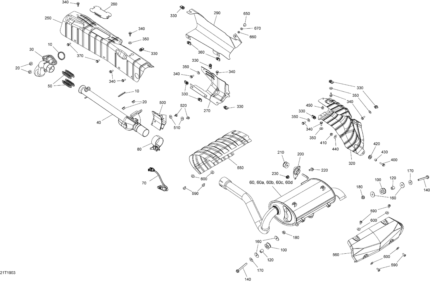 01- Exhaust - 570 EFI