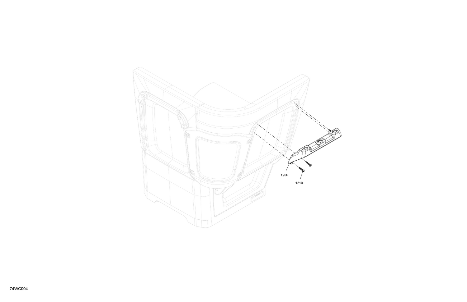 07- FURNITURE - LinQ Lite Holder For Corner Backrest