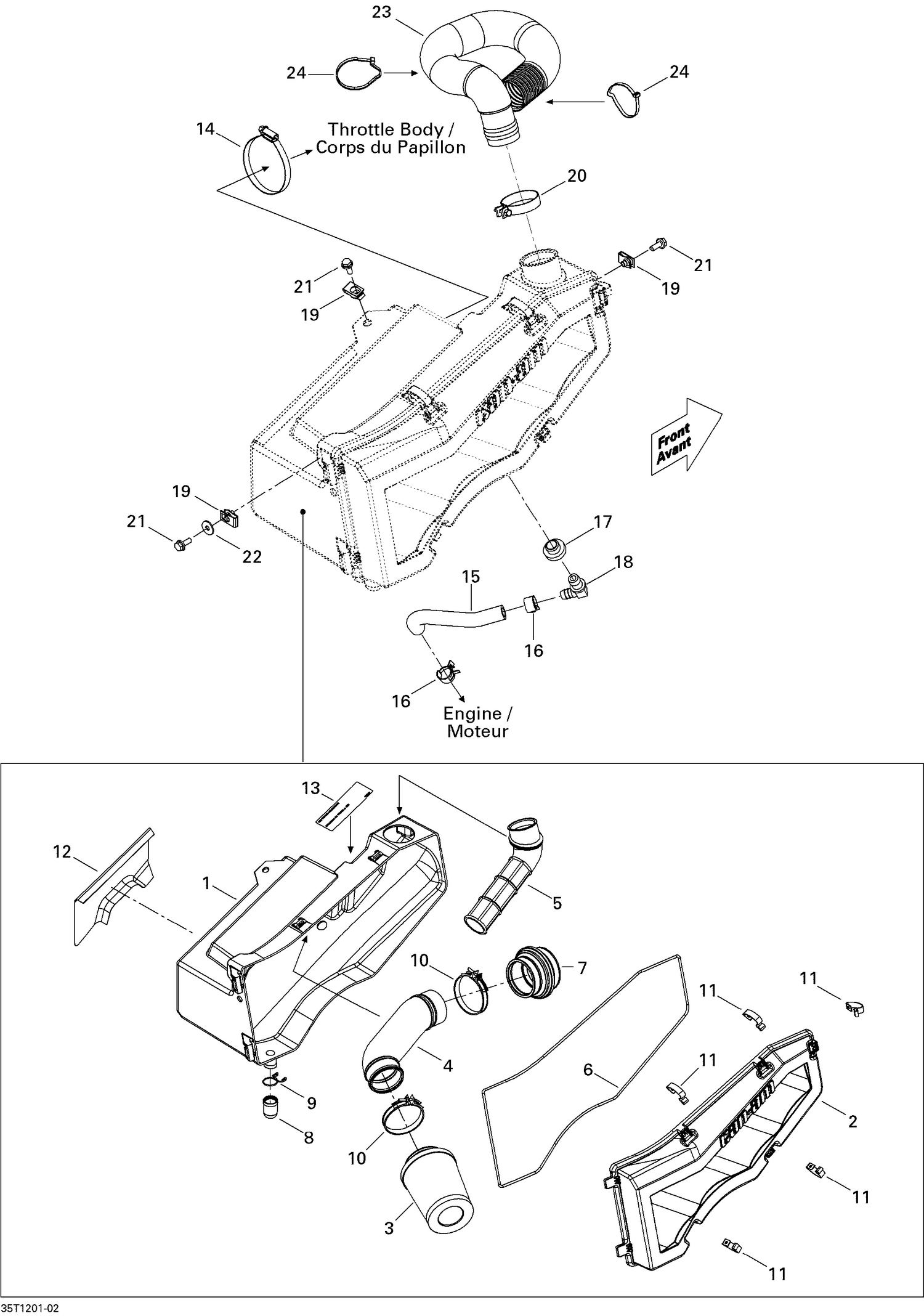 02- Air Intake Silencer